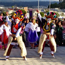 Dancing in Otavalo